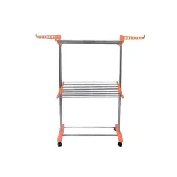 ProHome 100kg Steel Orange 2 Tier Floor Cloth Dryer Stand with Wheels, PROHOME-CD-005-2T-ORANGE-picture-30
