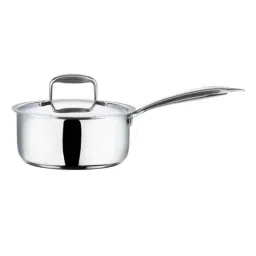 Vinod Platinum 1.2 Litre Induction Friendly Saucepan with Lid, PSP14 (Pack of 2)-picture-1