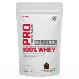 GNC Pro Performance 100% Whey Protein, 1 sachets/pack Chocolate Fudge-picture-22