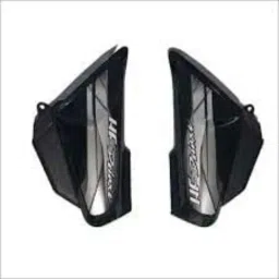 Grow Famous ABS Black &a; Silver Side Panel Set for Hero HF Deluxe, F1036B-picture-30