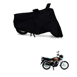 Kozdiko Matty Black Bike Body Cover for TVS Max 4R, koz_81247-picture-48