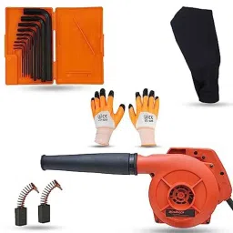 Walkers 800W Plastic Red Electric Air Blower with Carbon Brushes, Gloves &a; 9 Pcs Allen Key, WKCB303-picture-21