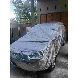 Kozdiko Polyester Silver Car Body Cover for Fiat Linea image 2