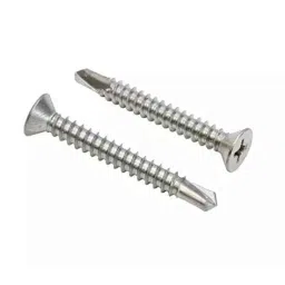 Rpi Shop 7x16mm Nickel Plated CSK Phillips Self Drilling Screw (Pack of 500) image 2