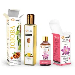 GoWoo 2 Pcs 10ml Natural Lotus Aroma Oil &a; 100ml Jojoba Carrier Oil Set, GWOC822-P30+P175-picture-47