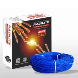 RADILITE 1 Sqmm Black Single Core HRFR Multistrand PVC Insulated Housing Wire, RAD 002, Length: 90 m-picture-23