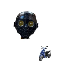 Kozdiko 55W Yellow &a; White 4 Pattern Bumble Bee Face Transformers Fog Light for Indus Yo Xplor, gf5eoencu237-picture-31