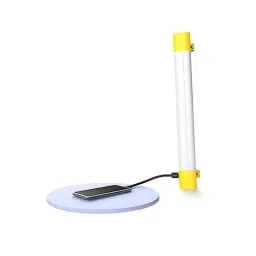 Sun King 5.5W Portable Solar Tube Light with Mobile Phone Charging image 2