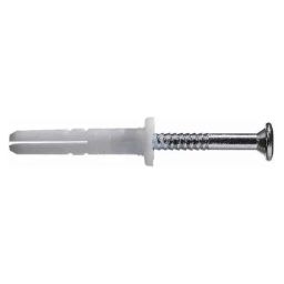 Hilti HPS-1 R 8/40x73mm Flat Head Plastic Impact Anchor, 230528 (Pack of 50)-picture-0