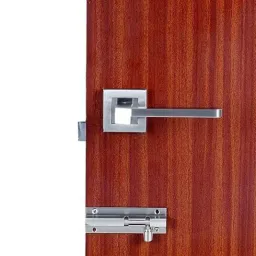 Homexpert MG306 Stainless Steel Silver Heavy Duty Mortise Door Lock Set with Bolt image 1
