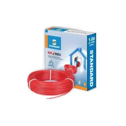 Standard 6 Sqmm 180m Red PVC FR Industrial Cables by Havells, WSFFDNRA16X0-picture-16