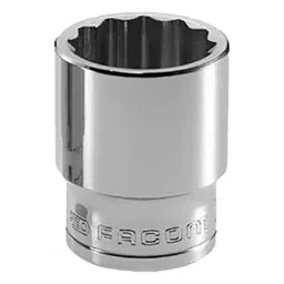 Facom 1/2 inch 19mm Stainless Steel Socket, S.11PB-picture-36