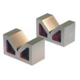 V2 Solar 125x125x125mm Cast Iron Vee Block Set with Clamp, 223C-picture-23