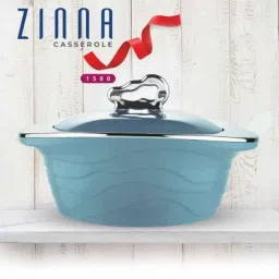 Trueware Zinna 1500ml Blue Mirror Finish Casserole image 5