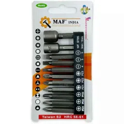 Malfah Enterprises HRC58-61 810mm Metal Silver Chrome BitSet-picture-14