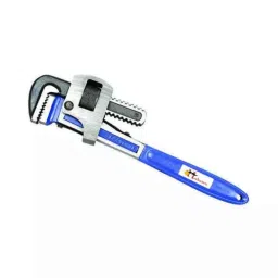 Hukums 14 inch Alloy Steel SilverBlue Pipe Wrench-picture-13