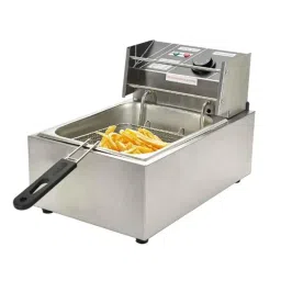 Toolsvelly 2500W 6 Litre Stainless Steel Commercial Electric Deep Fat Fryer-picture-30