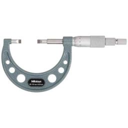Mitutoyo 0-25mm Ratchet Stop Blade Micrometer, 122-101-picture-32