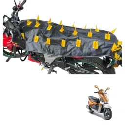 Kozdiko Bike Protection Cover from Monkey &a; Dog for Mahindra Gusto-picture-44