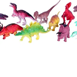 haulsale Realistic Dinosaur Figures Playset Rubber Wild Animal Dinosaur Toys -355-picture-30