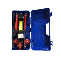 Hukums 2 Ton Mild Steel Hydraulic Floor Trolley Jack &a; 8 inch Combination Plier Combo with Box for Domestic Usage image 3
