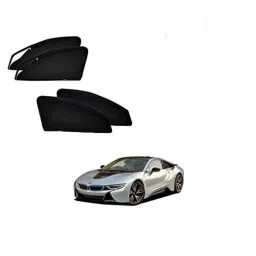 Kozdiko 4 Pcs Polyester Magnetic Zipper Car Sunshade Set for BMW I8-picture-18