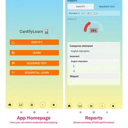 srrt kidz Smart Flashcards with android app for interactive learning, PATENT PENDING image 5