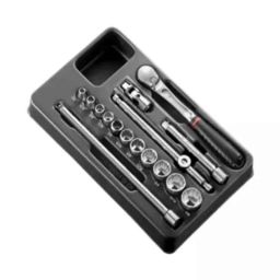 Facom 16 Pcs 3/8 inch Standard Socket Set 16 Point, MOD.JL161-212U-picture-44