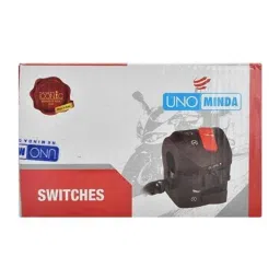 Uno Minda LHS Handle Bar Switch for Bajaj Pulsar 150/180 BS4 &a; 125 BS6SW-0647Q-M01 image 2