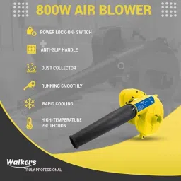 Walkers WKCB187M1 800W 18000rpm Electric Air Blower with 1 Pair Gloves, WKCB187 image 2