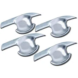 Auto Pearl 4 Pcs ABS Chrome Finish Car Door Handle Bowl Set for Maruti Suzuki Baleno image 2