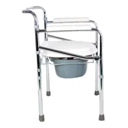 Mediva Commode Chair with Adjustable Height &a; Arms, MHL-3002 image 2