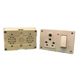 Silcon Gold 240V PC White Single Switch Socket Combined with Box-picture-17