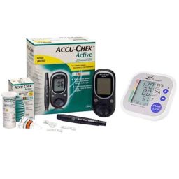 Dr. Morepen BP-02 Blood Pressure Monitor &a; Accu-Chek Active Glucose Monitor with 10 Free Strips-picture-5