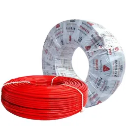RADILITE 6 Sqmm Red HRFR Multistrand PVC Insulated Housing Wire, Length: 45 m-picture-26
