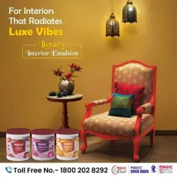 Magic Paints Smart 10 Liter Espresso Cream Matte Finish Interior Acrylic Emulsion Paint image 5