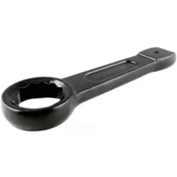 Hanbon 60mm Chrome Vanadium Steel Black Slogging Ring Spanner, 591260 image 4