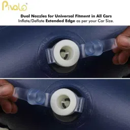 Pivalo PVMVBLR Thermoplastic Polyurethane Grey Multifunctional Inflatable Car Mattress Kit image 5