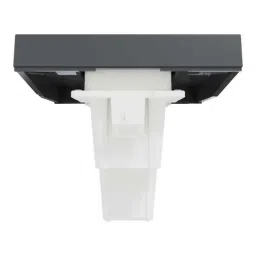 Schneider Electric Miluz Zeta 16A 2 Module Polycarbonate &a; Polyamide Anthracite Switch, MZSW162M1W_AN image 2