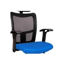 Dicor Seating DS26 Seating Mesh Blue High Back Net Office Chair (Pack of 2) image 3