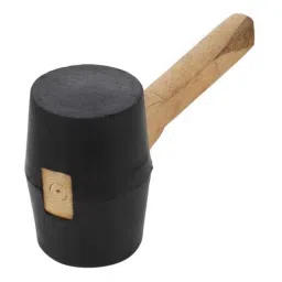 Lovely 3 inch Rubber Hammer with Wooden Handle image 2