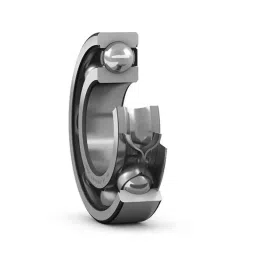 Imported 10x35x11mm Steel Deep Groove Ball Bearing, 6300-Z/C3 image 1