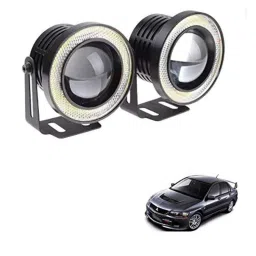 Kozdiko 2 Pcs 15W 3.5 inch High Power White LED Projector COB Fog Light Set with White Angel Eye Ring for Mitsubishi Lancer, koz_89355-picture-43
