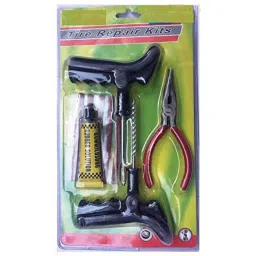 Kozdiko 9 Pcs Tubeless Tyre Puncture Kit with Plier for Honda Civic-picture-13