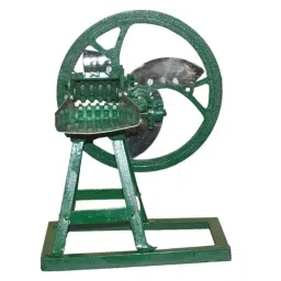 Golden Horn 3.5kg Cast Iron &a; Stainless Steel Green Palak Saag &a; Vegetable Cutting Machine with Frame Stand image 2