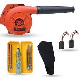Hillgrove 800W Plastic Red Electric Air Blower with Carbon Brushes &a; 5 in 1 Screwdriver, HGCM1073-image-22
