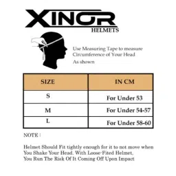 Xinor Nexo Medium White Half Helmet for Men &a; Women image 5