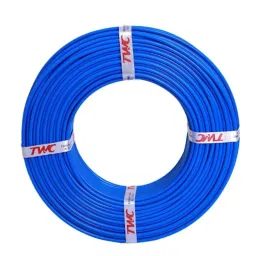 TWC Lite 1.5 Sqmm Blue PVC Insulated Copper Conductor FR Industrial Cable, Length: 45 m-picture-15