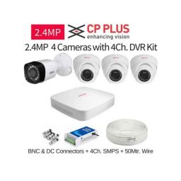 CP Plus 4 Cameras 2.4MP with 4 Channel DVR Combo Kit-picture-20