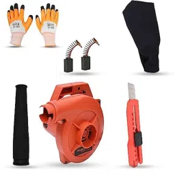 Walkers 800W Plastic Red Electric Air Blower with Carbon Brushes, Gloves &a; Utility Knife, WKCB318-picture-25